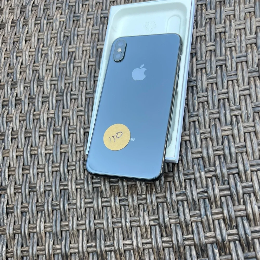 iPhone XS Gray Back Frame Housing Replacement Apple OEM- Very Good Condition